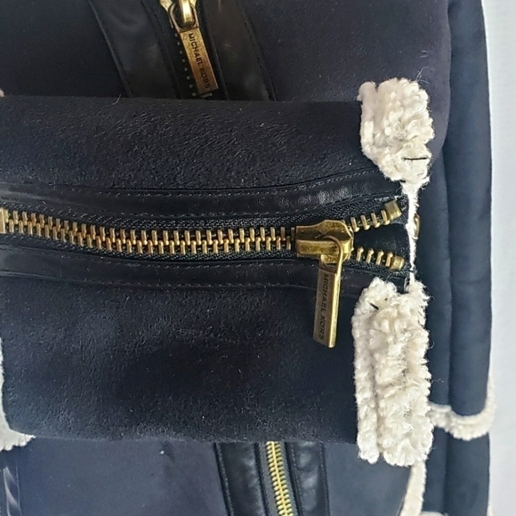 Michael Michael Kors Moto Jacket/Coat. Black Size XS - Picture 8 of 13